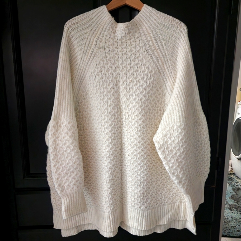 Ivory Anthro 3X Sweater